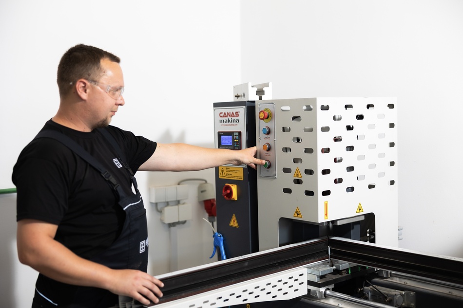 Afwerking en controle van ramen